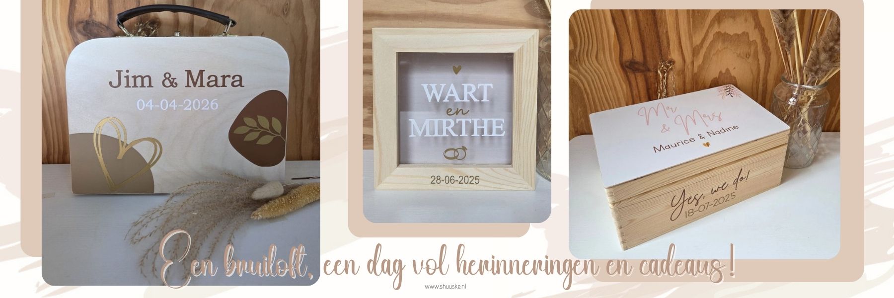 Bruiloft herinneringen