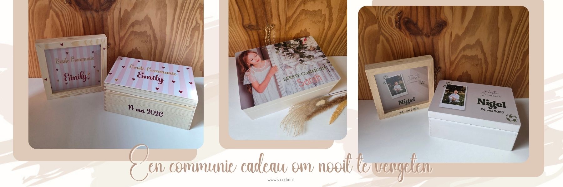 Een uniek communie cadeau