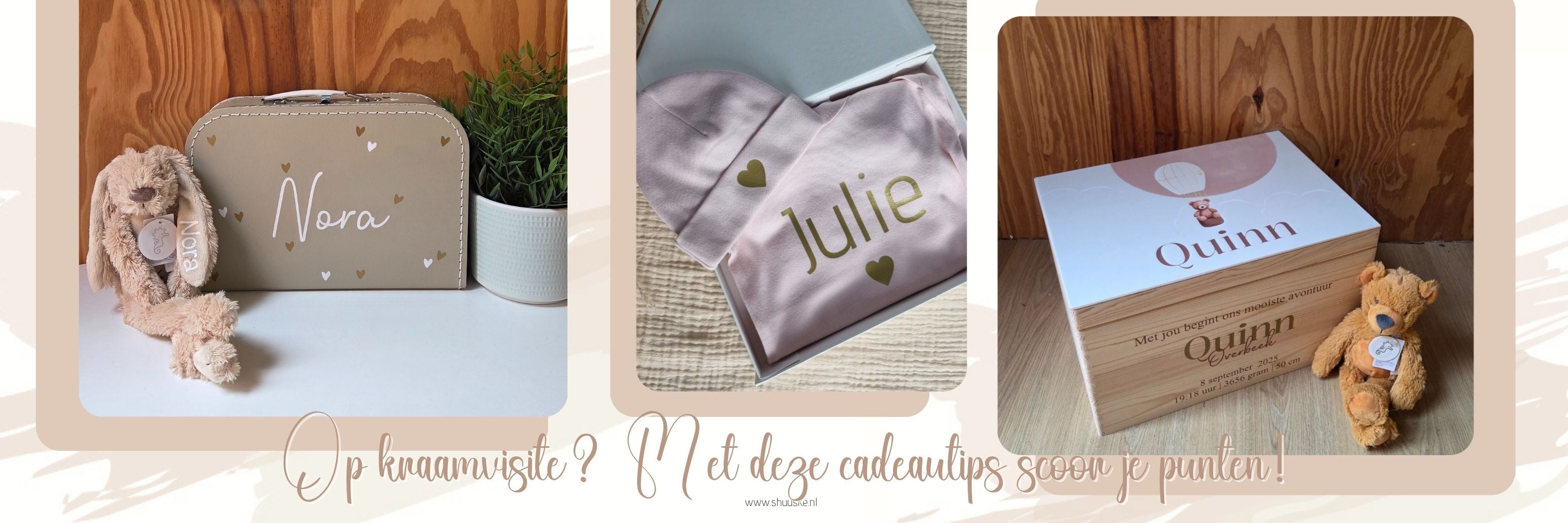 De leukste kraamcadeau tips van Shuuske