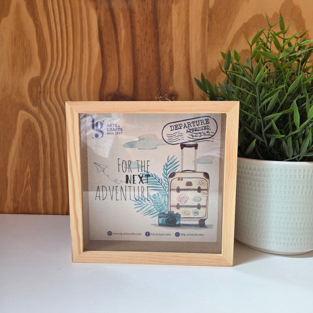 Spaarpot Lijstje Middel Smalle rand | Kneusje