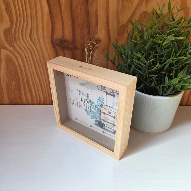 Spaarpot Lijstje Middel Smalle rand | Kneusje