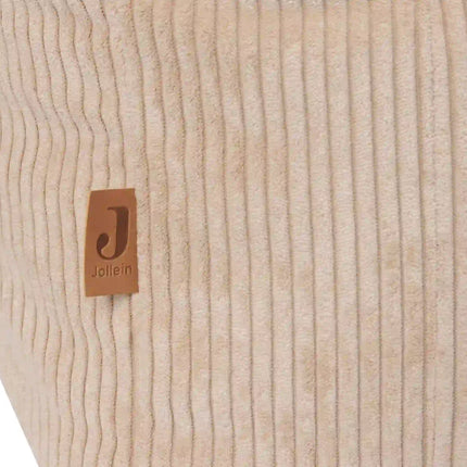 Jollein Beanbag Fauteuil | Kinderstoeltje | Poef Corduroy naturel