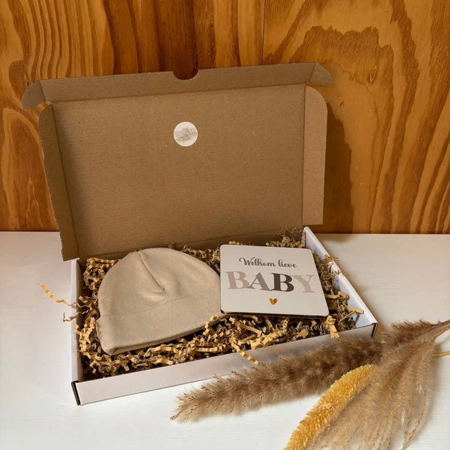 Brievenbus cadeautje | Babymutsje
