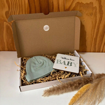 Brievenbus cadeautje | Babymutsje