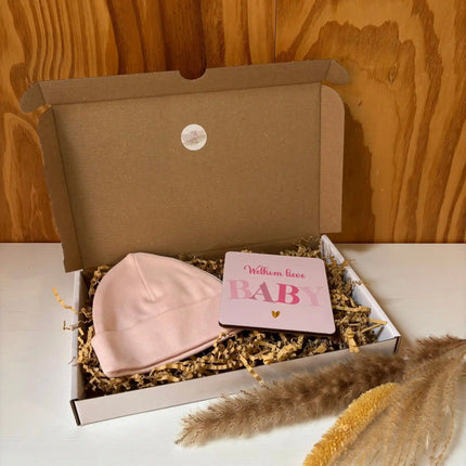 Brievenbus cadeautje | Babymutsje