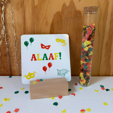 Carnaval cadeautje | Brievenbus cadeautje | ALAAF!