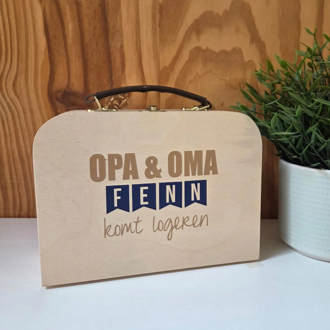 Kinderkoffertje OPA & OMA