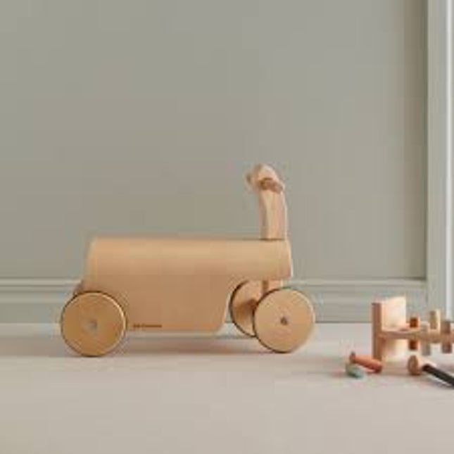 Loopwagen hout naturel