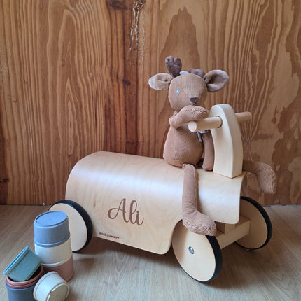 Kids concept loopwagen Aiden met naam