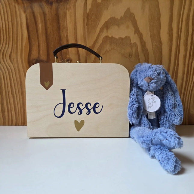 kraamcadeau pakket in blauw