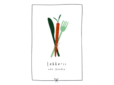 Etiketten - Lekker van Wendie