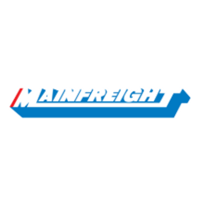 Extra bedrukking zijkant  Mainfreight logo