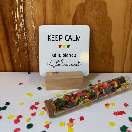 Carnaval cadeautje | KEEP CALM ut is bienoa Vastelaovend