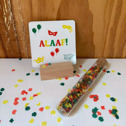 Carnaval cadeautje | Brievenbus cadeautje | ALAAF!
