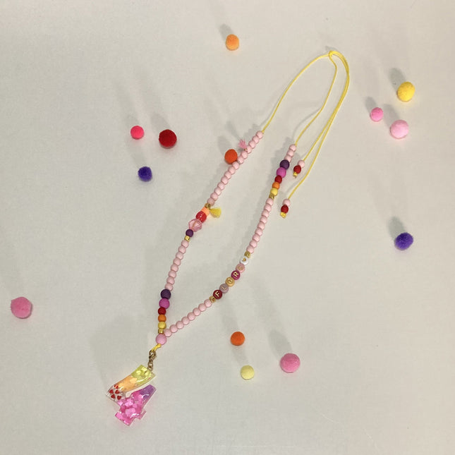 Verjaardagsketting met cijfers erin