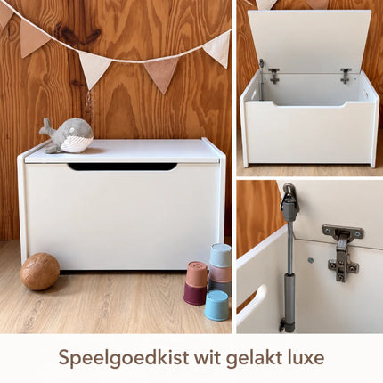 Wit houten speelgoed Luxe
