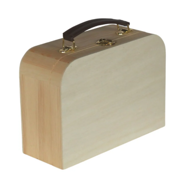 naturel Houten koffer