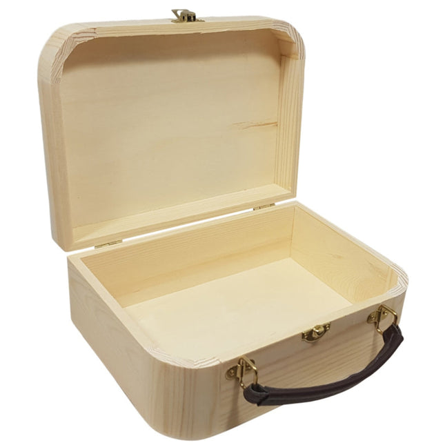 Houten koffer 