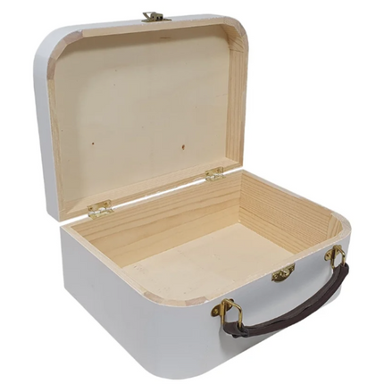 Houten Koffer Naturel