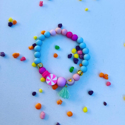 Armbandje prettypastel