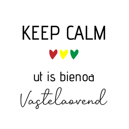 Quote Sticker | Keep Calm Carnaval
